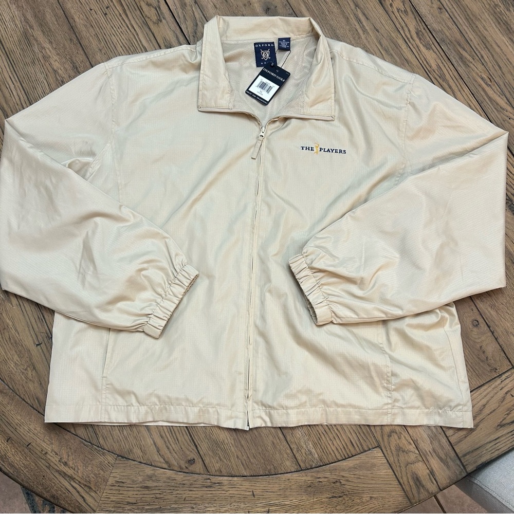 NWT XL The Player’s Championship Sawgrass TPC Windbreaker Jacket Oxford golf